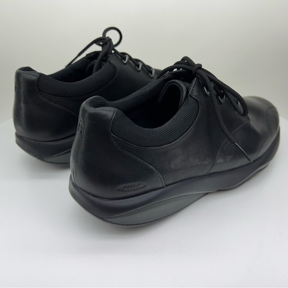 MBT Kampala Casual Oxford Rocker Comfort Walking Shoe Black Leather 8 EU38 New - Picture 9 of 15